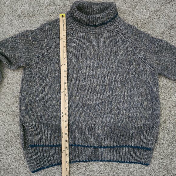 Vanessa Bruno Oversized Alpaca Wool Sweater S Gray Italy Minimalist Luxury Cozy - Picture 6 of 8